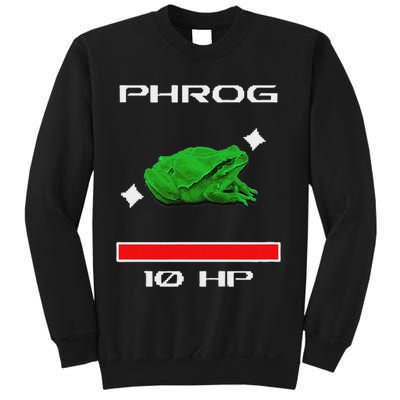 Phrog Frog Videogame Funny Meme Game Sweatshirt