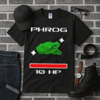Phrog Frog Videogame Funny Meme Game Tall T-Shirt