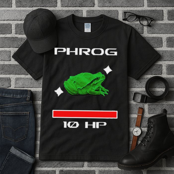 Phrog Frog Videogame Funny Meme Game Tall T-Shirt