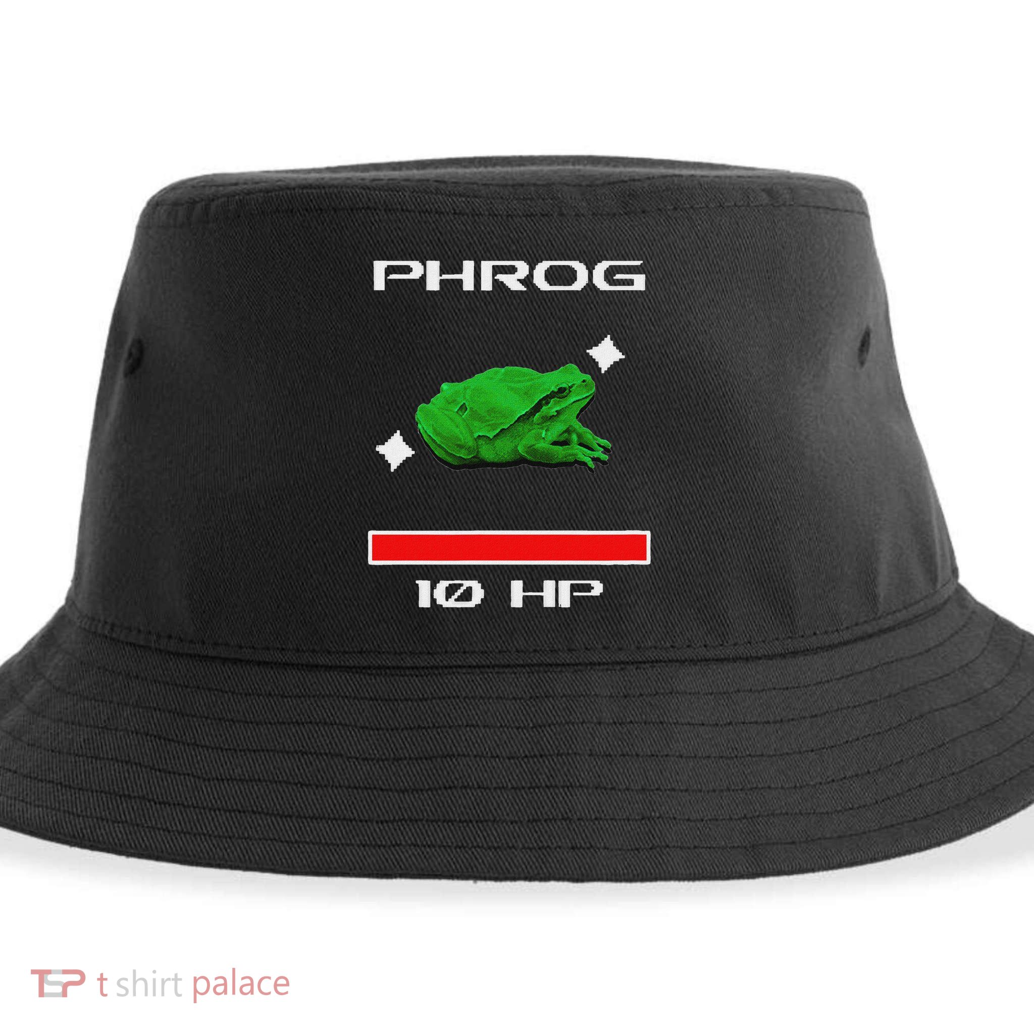 Phrog Frog Videogame Funny Meme Game Sustainable Bucket Hat