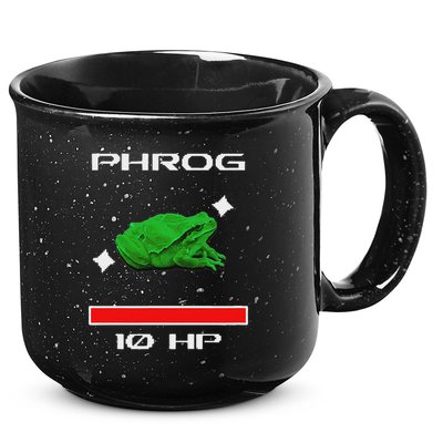 Phrog Frog Videogame Funny Meme Game 15oz Campfire Ceramic Mug