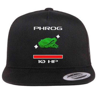 Phrog Frog Videogame Funny Meme Game Flatbill Hat