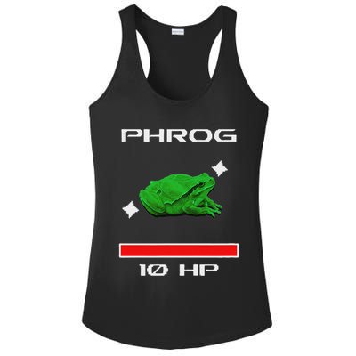 Phrog Frog Videogame Funny Meme Game Ladies PosiCharge Competitor Racerback Tank