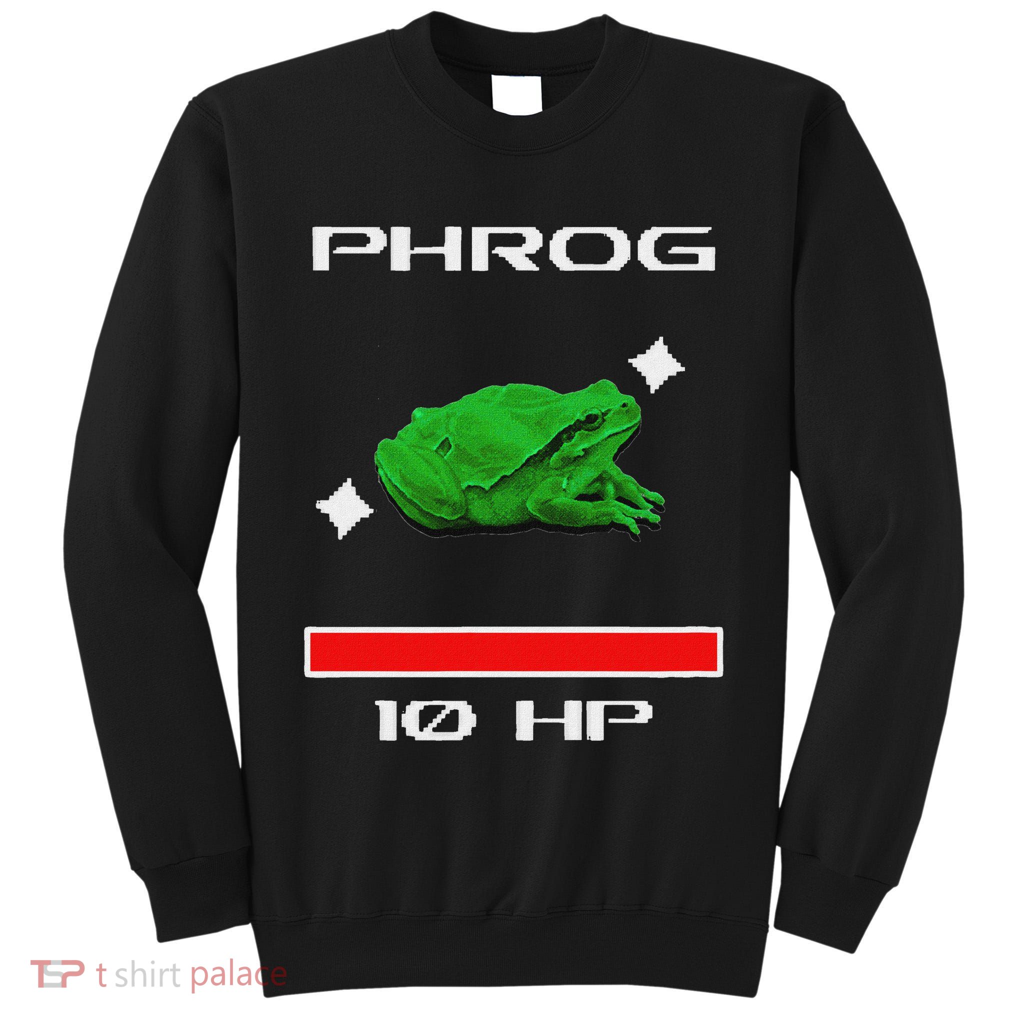 Phrog Frog Videogame Funny Meme Game Tall Sweatshirt