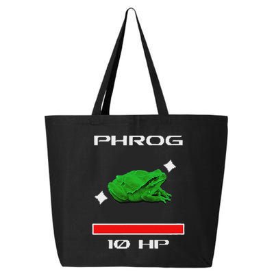 Phrog Frog Videogame Funny Meme Game 25L Jumbo Tote