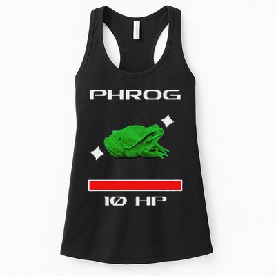 Phrog Frog Videogame Funny Meme Game Womens Tank Top
