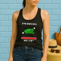 Phrog Frog Videogame Funny Meme Game Womens Tank Top