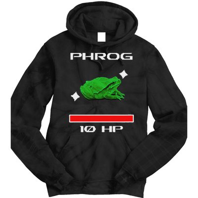 Phrog Frog Videogame Funny Meme Game Tie Dye Hoodie