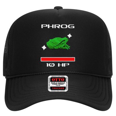 Phrog Frog Videogame Funny Meme Game Trucker Hat