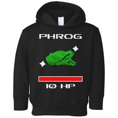 Phrog Frog Videogame Funny Meme Game Toddler Hoodie