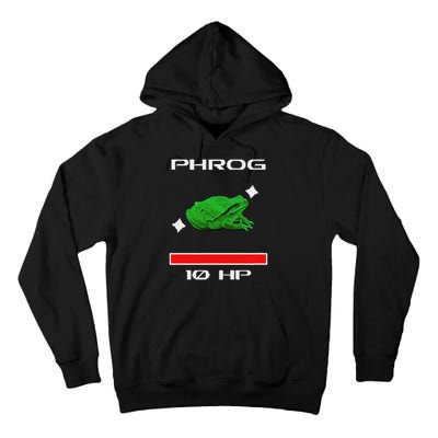 Phrog Frog Videogame Funny Meme Game Tall Hoodie