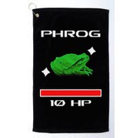 Phrog Frog Videogame Funny Meme Game Golf Towel