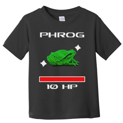 Phrog Frog Videogame Funny Meme Game Toddler T-Shirt