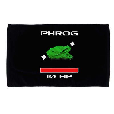 Phrog Frog Videogame Funny Meme Game Microfiber Hand Towel