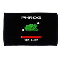 Phrog Frog Videogame Funny Meme Game Microfiber Hand Towel