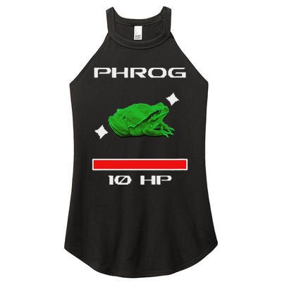 Phrog Frog Videogame Funny Meme Game Women's Perfect Tri Rocker Tank