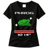 Phrog Frog Videogame Funny Meme Game Womens T-Shirt