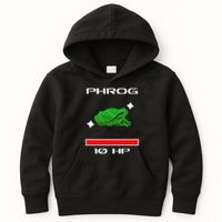 Phrog Frog Videogame Funny Meme Game Kids Hoodie
