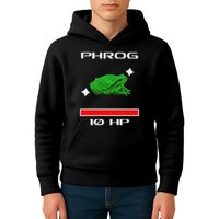Phrog Frog Videogame Funny Meme Game Kids Hoodie