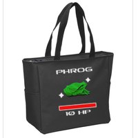 Phrog Frog Videogame Funny Meme Game Zip Tote Bag