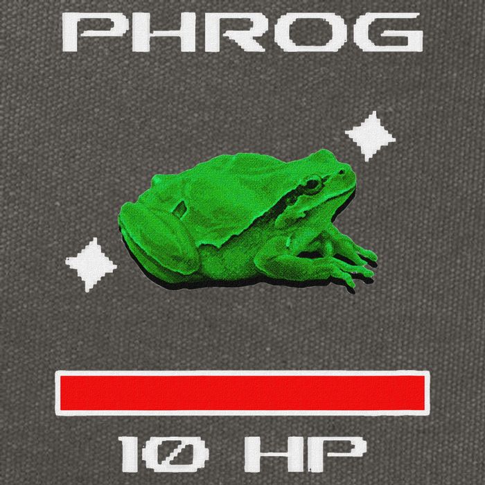 Phrog Frog Videogame Funny Meme Game Cotton Canvas Backpack