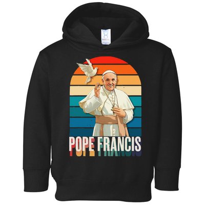 Pope Francis Vatican Catholic Saint .Png Toddler Hoodie