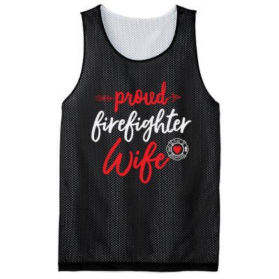 Proud Firefighter Wife Gift Firemans Husband Boyfriend Mesh Reversible Basketball Jersey Tank