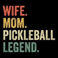 Pickleball Funny Wife Mom Legend Vintage MotherS Day Gift Doggie Tank