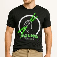 Pound Fitness With Drumsticks Graphic Cooling Performance Crew T-Shirt