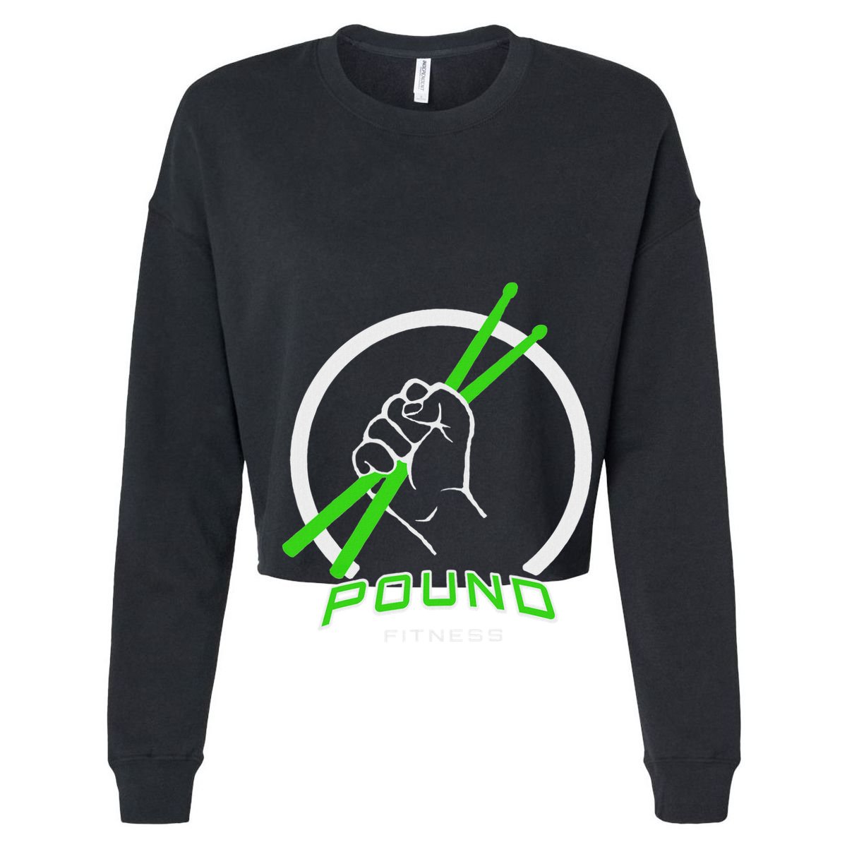 Pound Fitness With Drumsticks Graphic Sweatshirt