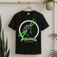 Pound Fitness With Drumsticks Graphic T-Shirt