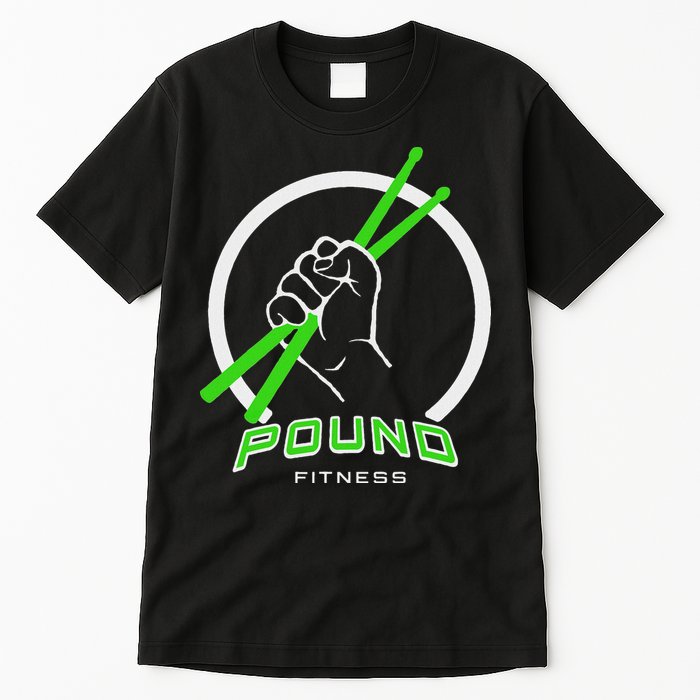 Pound Fitness With Drumsticks Graphic Tall T-Shirt