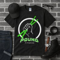 Pound Fitness With Drumsticks Graphic Tall T-Shirt
