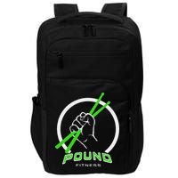 Pound Fitness With Drumsticks Graphic Impact Tech Backpack