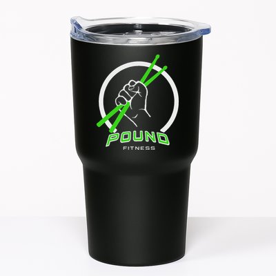 Pound Fitness With Drumsticks Graphic Tumbler