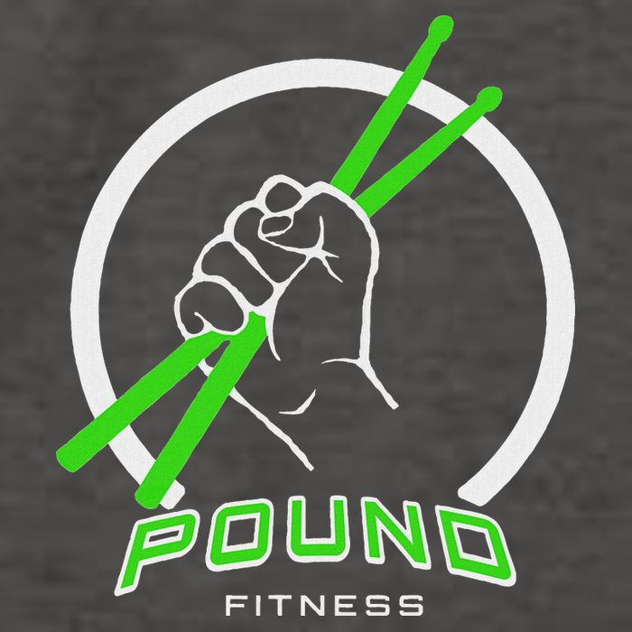Pound Fitness With Drumsticks Graphic Vector Backpack