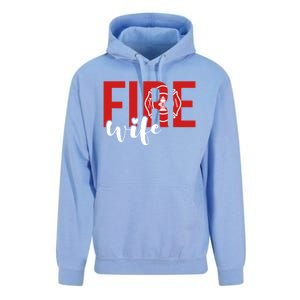 Proud Fire Wife Of Firefighter Wife Fire Wife Cool Gift Unisex Surf Hoodie