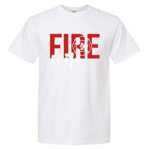 Proud Fire Wife Of Firefighter Wife Fire Wife Meaningful Gift Garment-Dyed Heavyweight T-Shirt