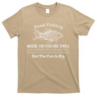 Pond Fishing Where The Fish Are Small But The Fun Is Big T-Shirt
