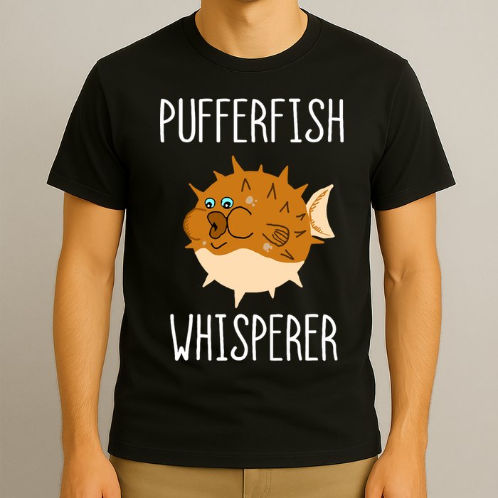 Puffer Fish Whisperer Buffer Fish Whisperer Ocean Fugo Fish T-Shirt