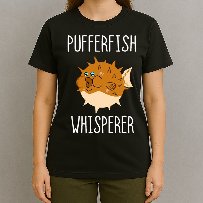 Puffer Fish Whisperer Buffer Fish Whisperer Ocean Fugo Fish T-Shirt
