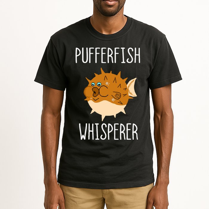 Puffer Fish Whisperer Buffer Fish Whisperer Ocean Fugo Fish Tall T-Shirt