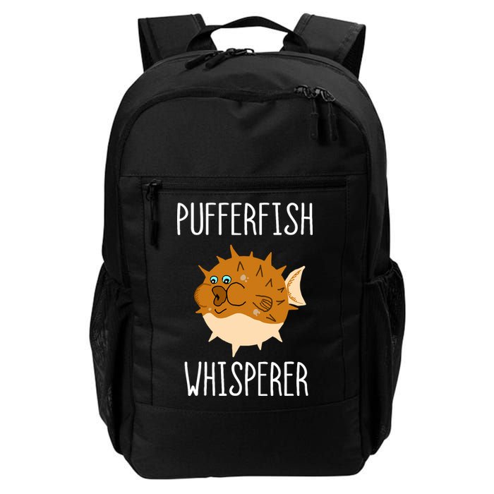 Puffer Fish Whisperer Buffer Fish Whisperer Ocean Fugo Fish Backpack
