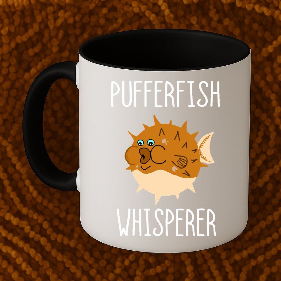 Puffer Fish Whisperer Buffer Fish Whisperer Ocean Fugo Fish Mug