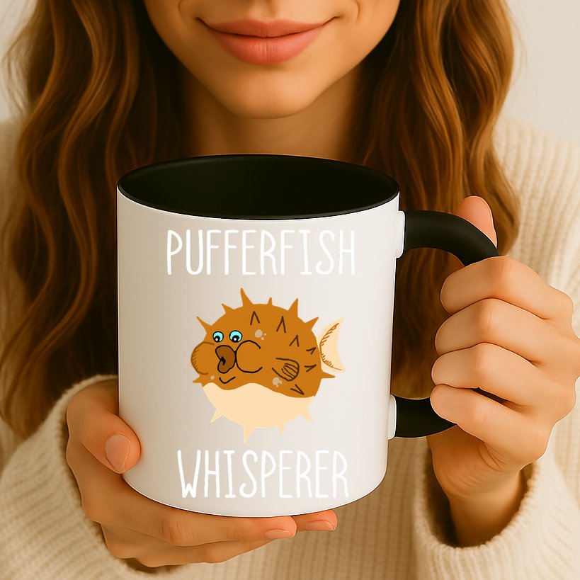 Puffer Fish Whisperer Buffer Fish Whisperer Ocean Fugo Fish Mug