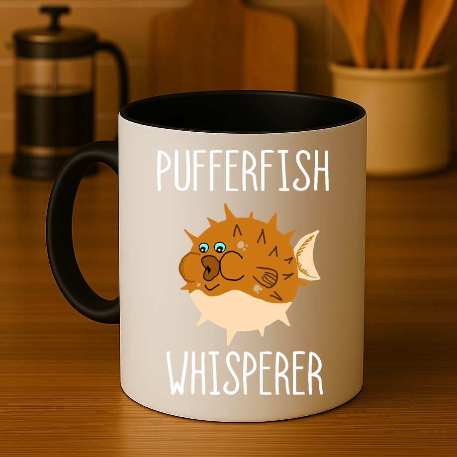 Puffer Fish Whisperer Buffer Fish Whisperer Ocean Fugo Fish Mug