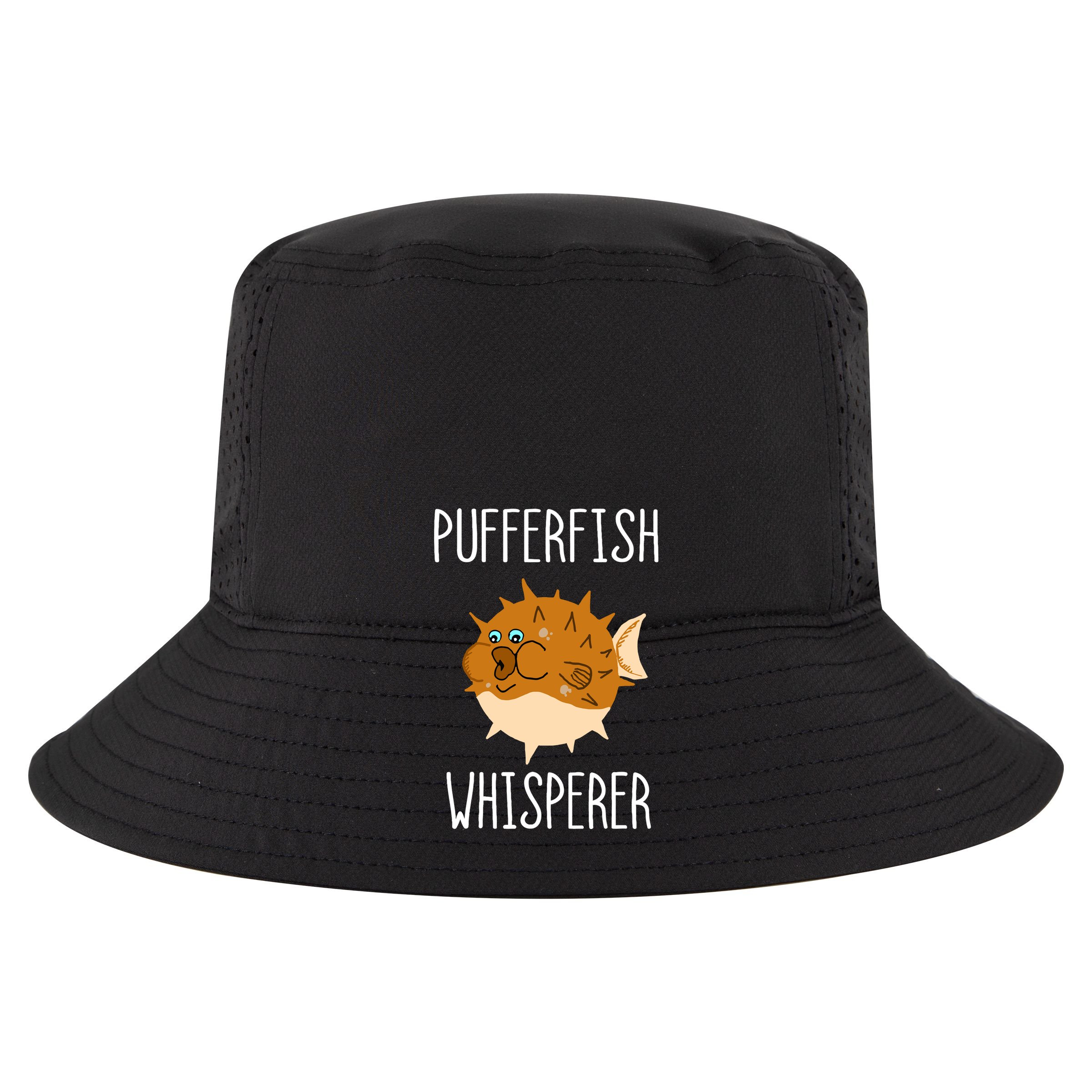 Puffer Fish Whisperer Buffer Fish Whisperer Ocean Fugo Fish Cotton Canvas Backpack