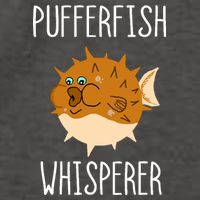 Puffer Fish Whisperer Buffer Fish Whisperer Ocean Fugo Fish Vector Backpack