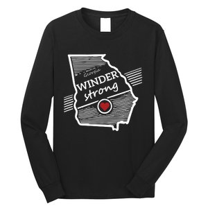 Pray For Winder Georgia Long Sleeve Shirt