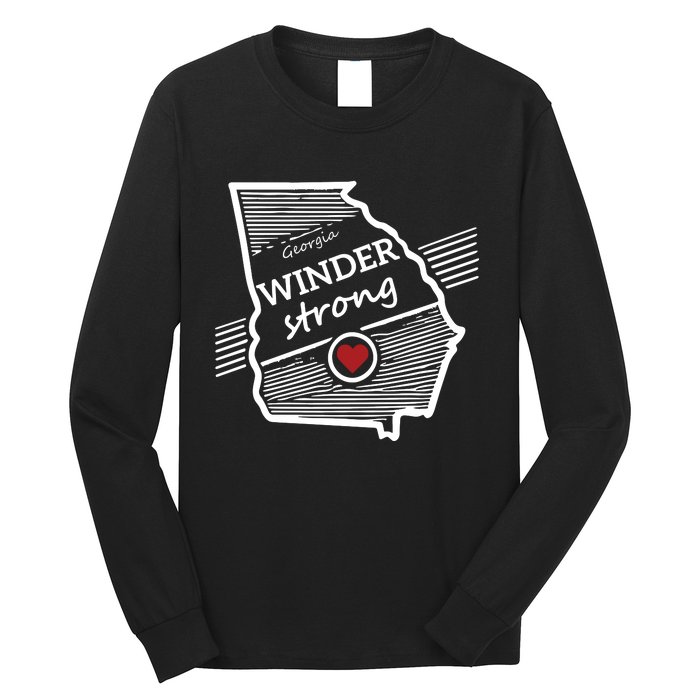 Pray For Winder Georgia Long Sleeve Shirt